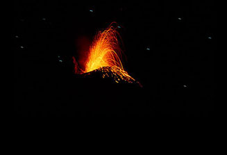 giro notturno stromboli